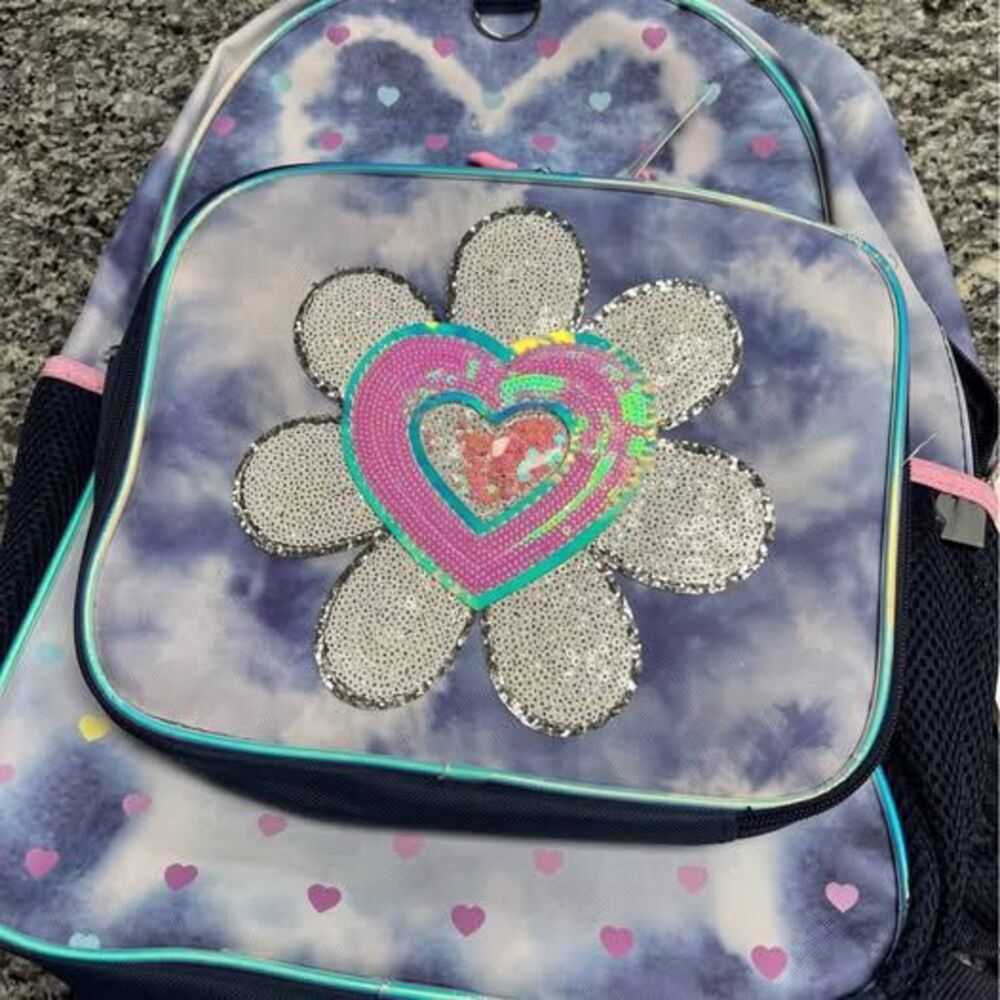 New Locker Club Kids' 17" Backpack with Headphone Set, Lunch Bag, Wristlet 4pc